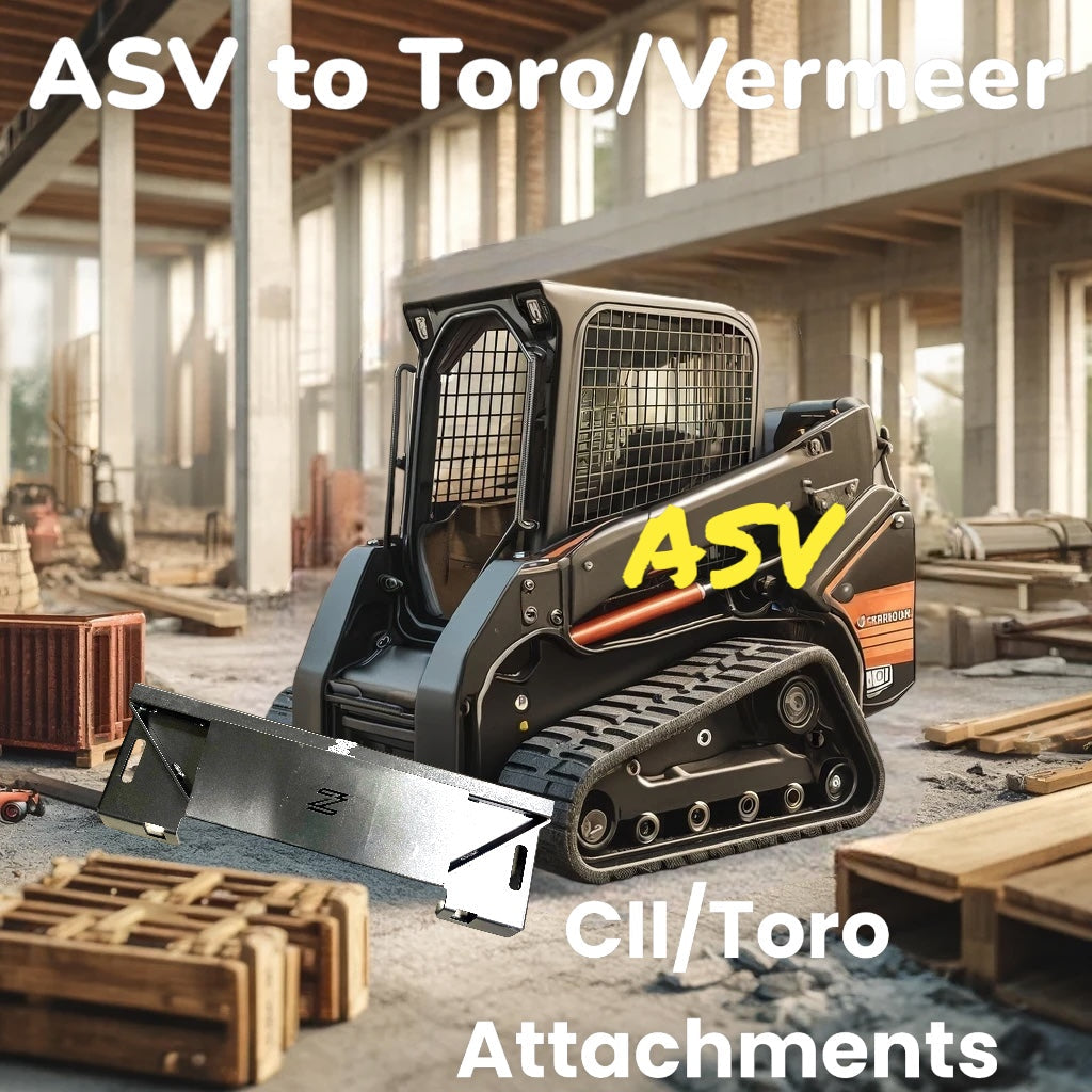 ASV / Terex to Toro Dingo / CII Adapter